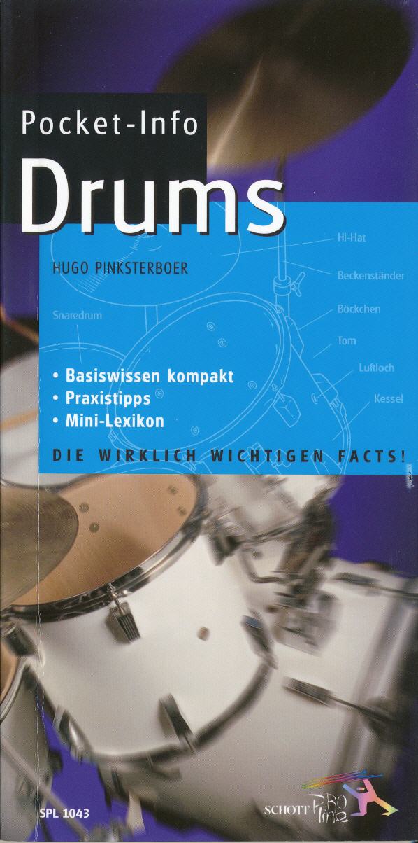 Pocket-Info Drums aus dem Schott-Verlag