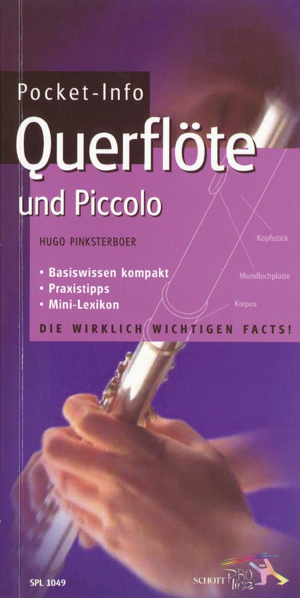 Pocket-Info Querflöte aus dem Schott-Verlag